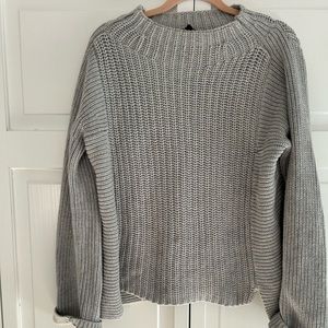Sara Campbel Cotton Funnel neck sweater
